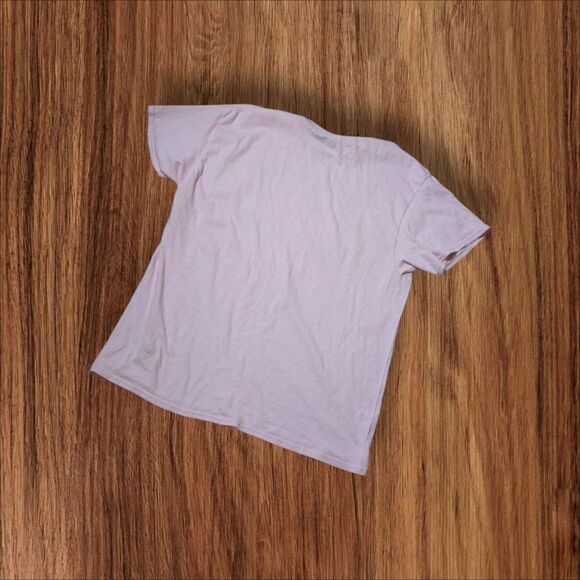 PLAYBOY Pink Short Sleeve Graphic Studded Tee - Picture 2 of 4